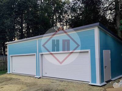 гараж из сэндвич-панелей для нескольких легковых автомобилей